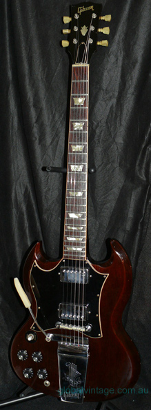 ~SOLD~Gibson U.S.A. `70 S.G. Standard LEFT HANDED